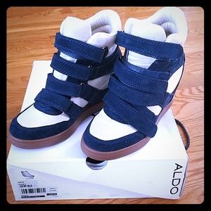 Aldo's wedge sneaker